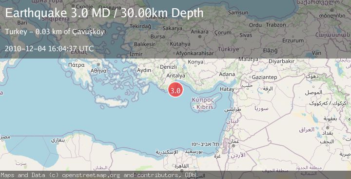 Map of WESTERN TURKEY