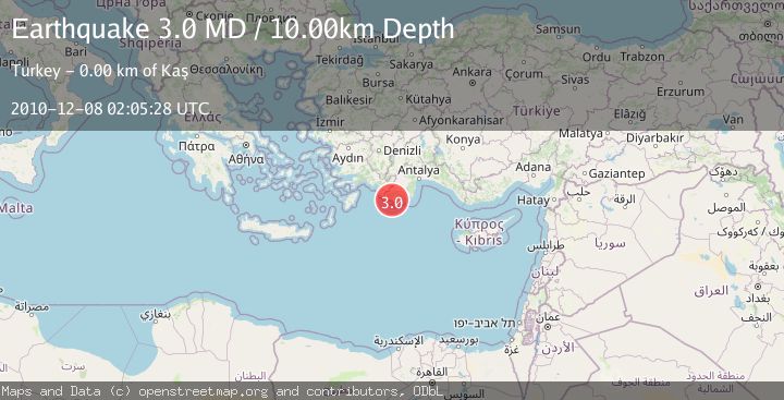 Map of WESTERN TURKEY