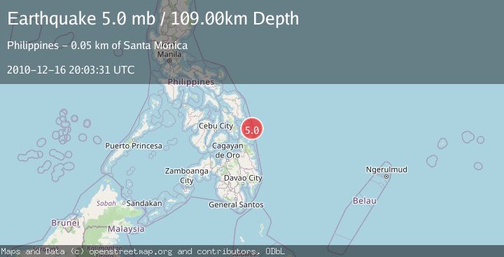 Map of PHILIPPINE ISLANDS REGION