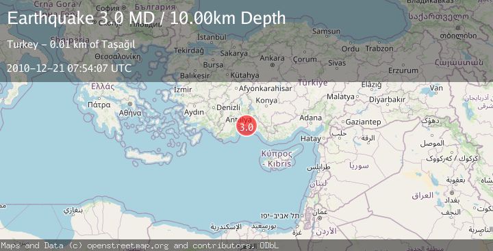 Map of WESTERN TURKEY