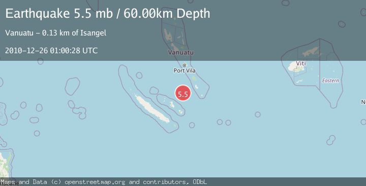 Map of LOYALTY ISLANDS