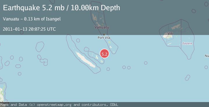 Map of LOYALTY ISLANDS