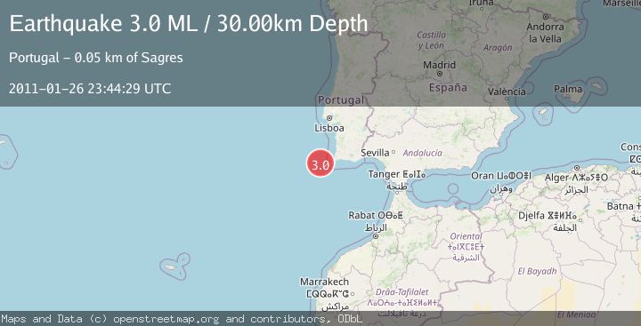 Map of WEST OF GIBRALTAR