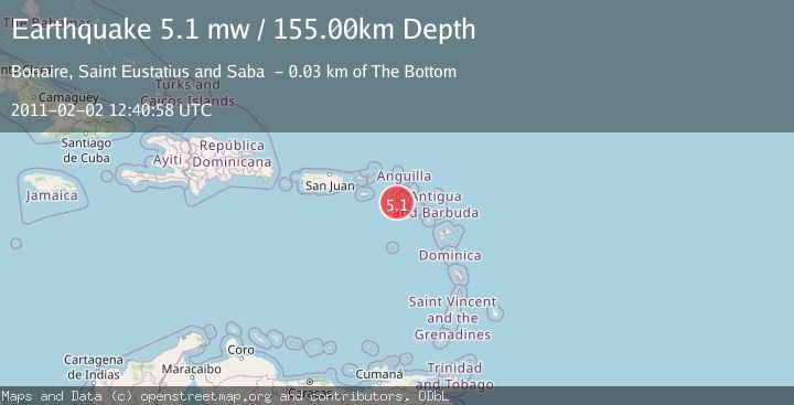 Map of SAINT KITTS AND NEVIS REGION
