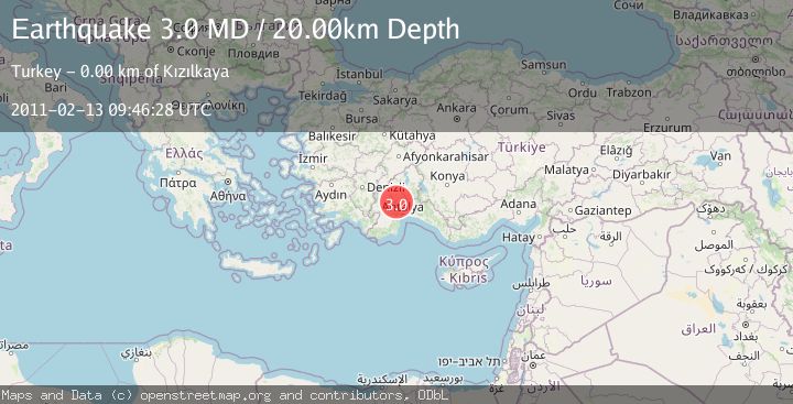 Map of WESTERN TURKEY