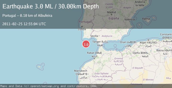 Map of WEST OF GIBRALTAR