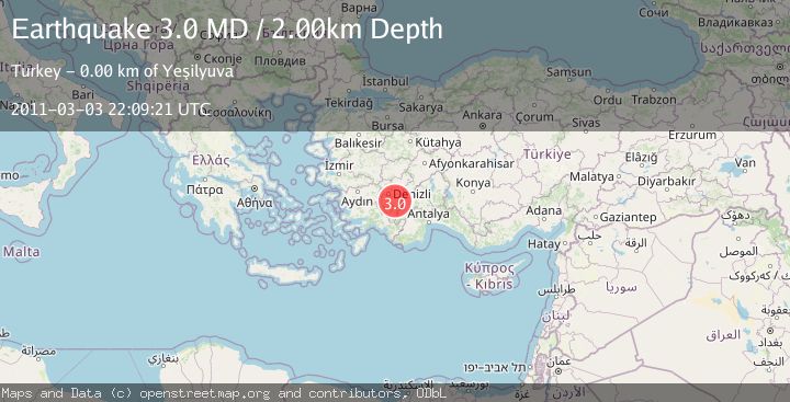 Map of WESTERN TURKEY