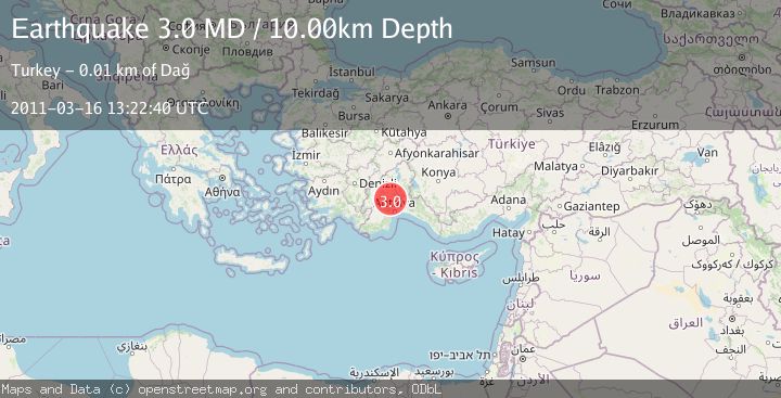 Map of WESTERN TURKEY