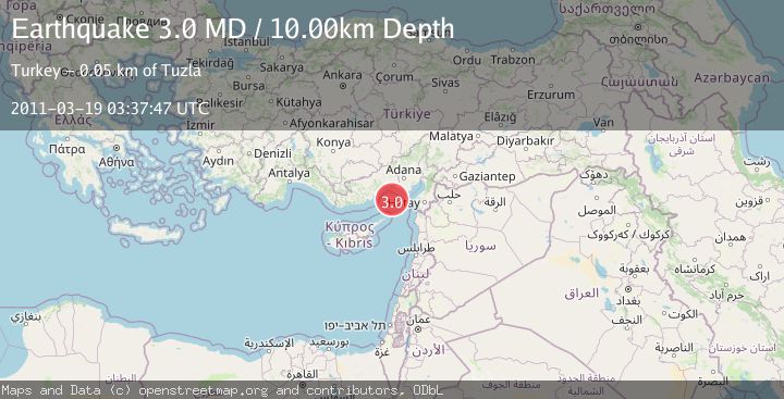 Map of CENTRAL TURKEY