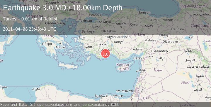 Map of WESTERN TURKEY
