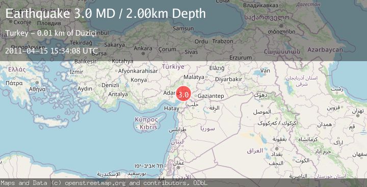 Map of CENTRAL TURKEY