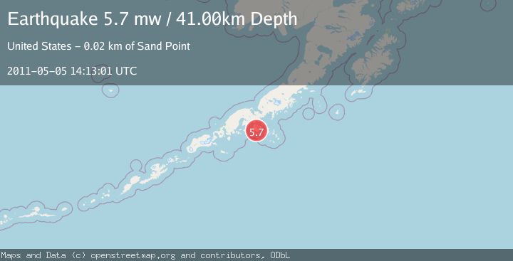 Map of ALASKA PENINSULA
