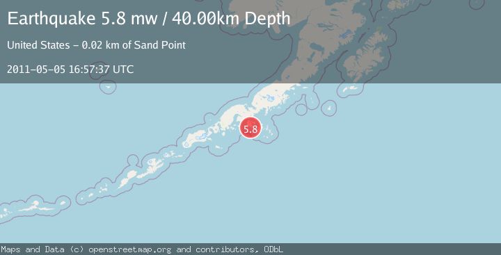 Map of ALASKA PENINSULA