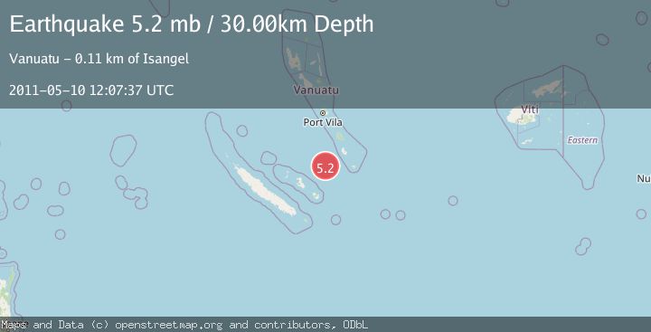 Map of LOYALTY ISLANDS