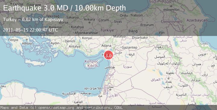 Map of CENTRAL TURKEY