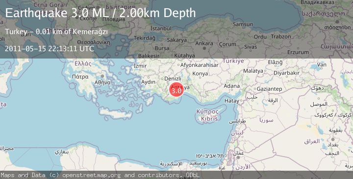 Map of WESTERN TURKEY