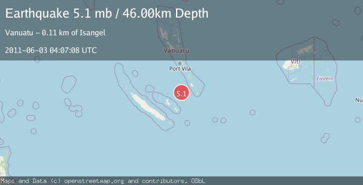 Map of LOYALTY ISLANDS