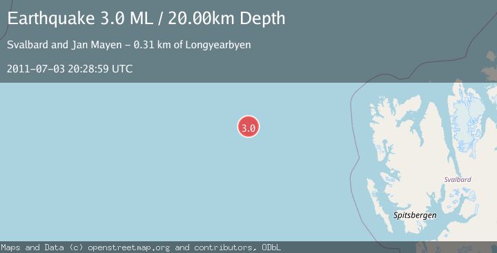 Map of GREENLAND SEA
