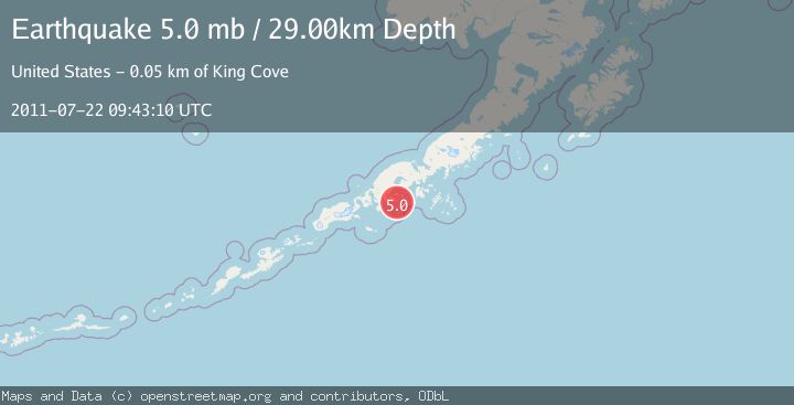 Map of ALASKA PENINSULA