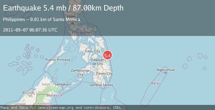 Map of PHILIPPINE ISLANDS REGION