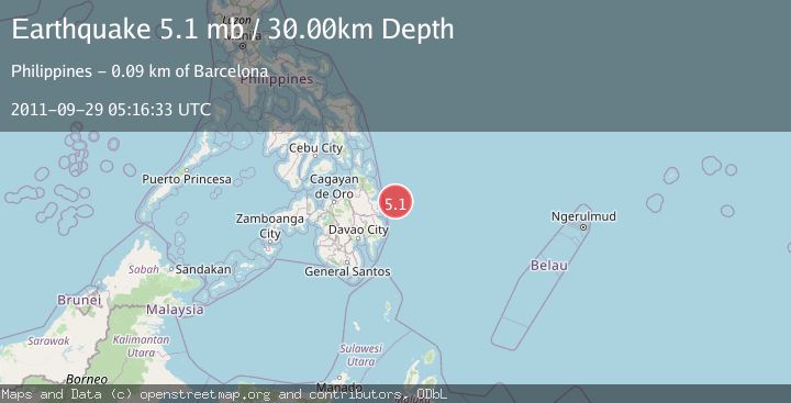 Map of PHILIPPINE ISLANDS REGION
