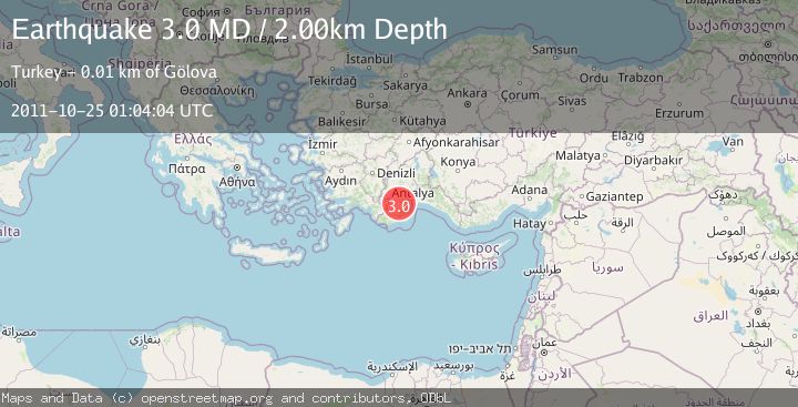 Map of WESTERN TURKEY