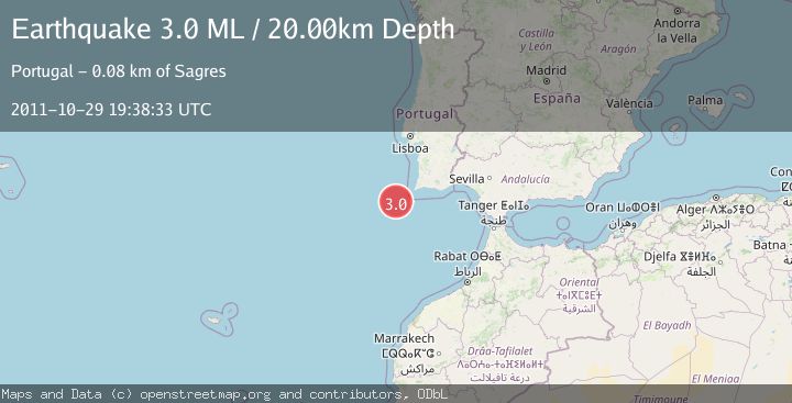 Map of WEST OF GIBRALTAR