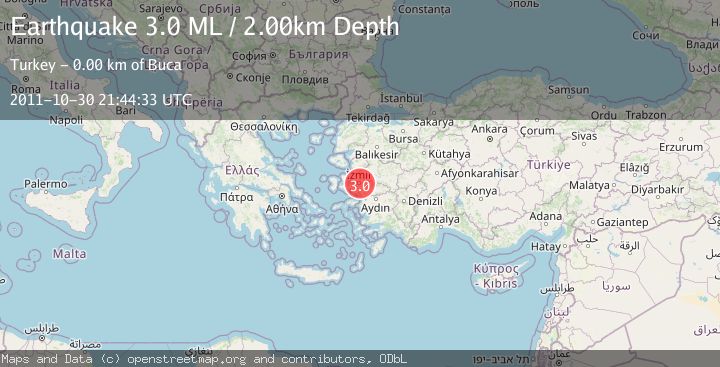 Map of WESTERN TURKEY