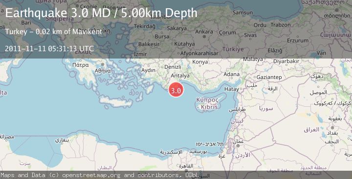 Map of WESTERN TURKEY