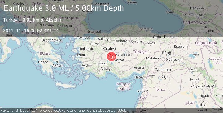 Map of WESTERN TURKEY
