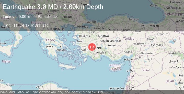 Map of WESTERN TURKEY