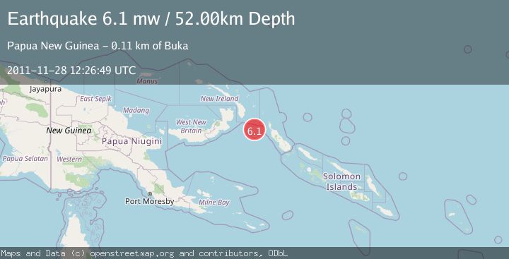Map of NEW IRELAND REGION, P.N.G.
