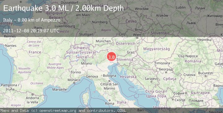 Map of NORTHERN ITALY