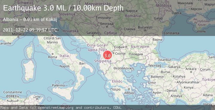 Map of FYR OF MACEDONIA