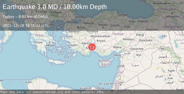 Map of WESTERN TURKEY