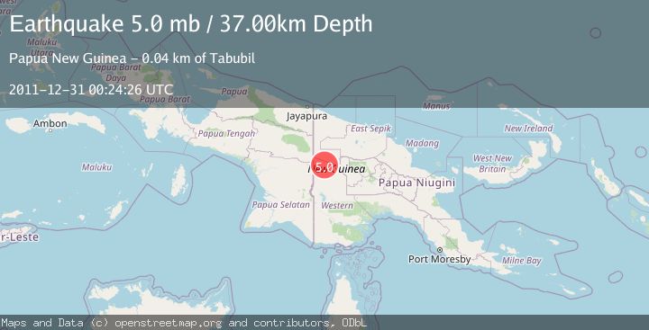 Map of NEW GUINEA, PAPUA NEW GUINEA