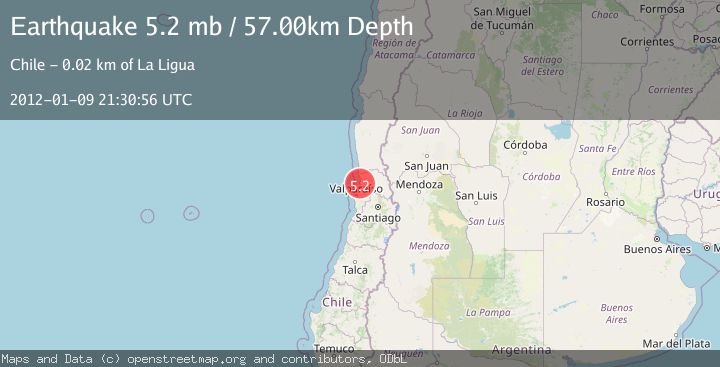 Map of VALPARAISO, CHILE