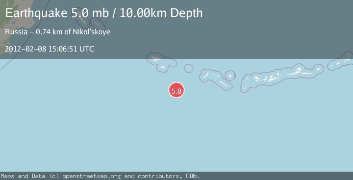 Map of NEAR ISLANDS, ALEUTIAN ISLANDS