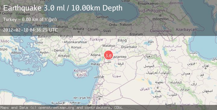 Map of CENTRAL TURKEY