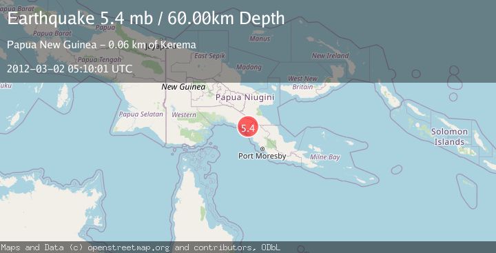 Map of EASTERN NEW GUINEA REG., P.N.G.