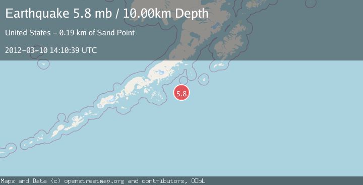 Map of ALASKA PENINSULA