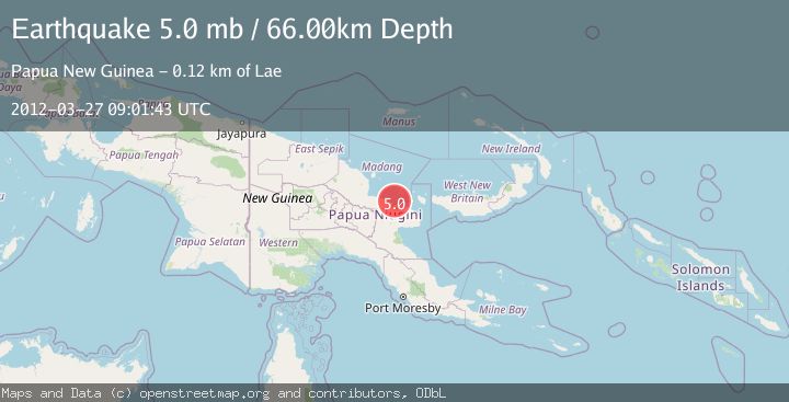 Map of EASTERN NEW GUINEA REG., P.N.G.