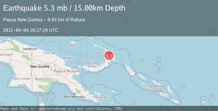 Map of NEW IRELAND REGION, P.N.G.