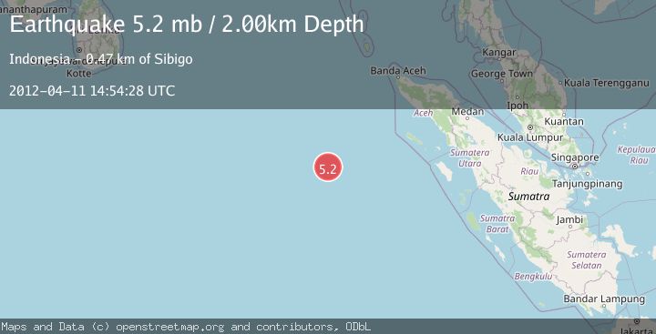 Map of NORTH INDIAN OCEAN