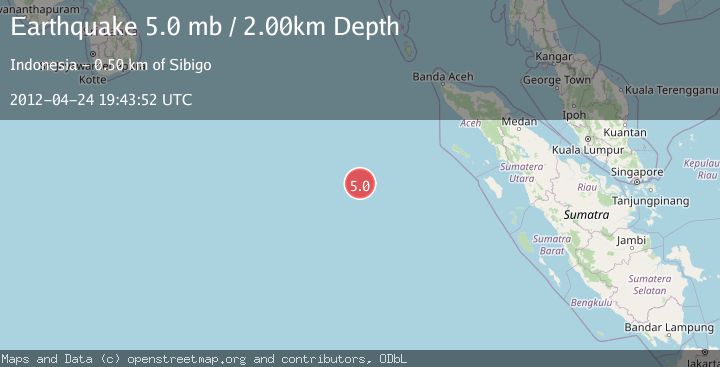 Map of NORTH INDIAN OCEAN