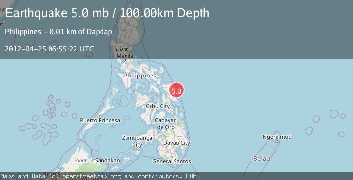 Map of SAMAR, PHILIPPINES