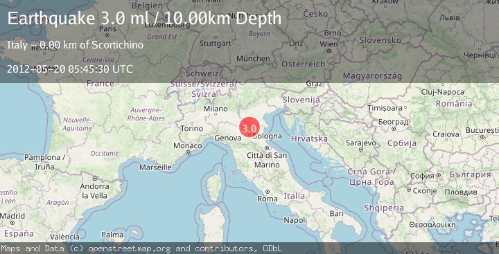 Map of NORTHERN ITALY