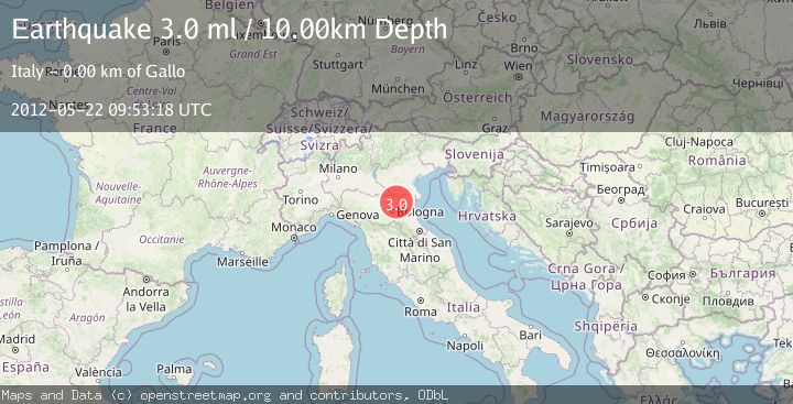 Map of NORTHERN ITALY