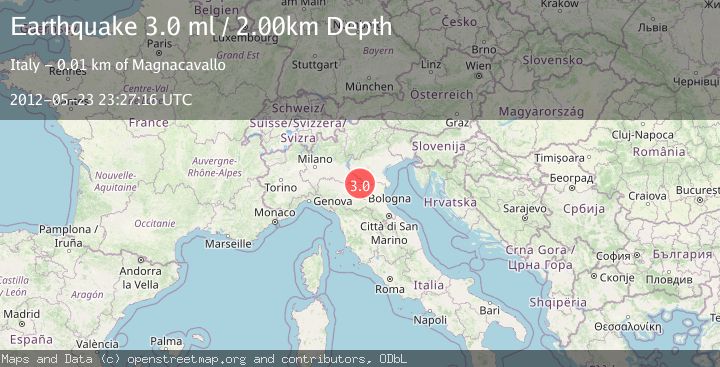 Map of NORTHERN ITALY