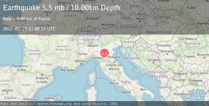 Map of NORTHERN ITALY